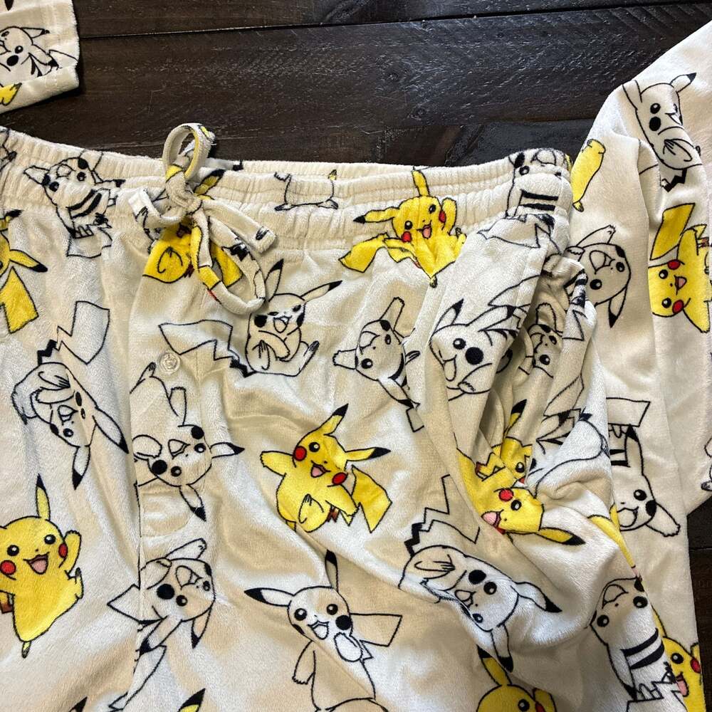 Pokemon Pikachu Size Large Super Soft Pajama Pants EUC - Picture 5 of 5